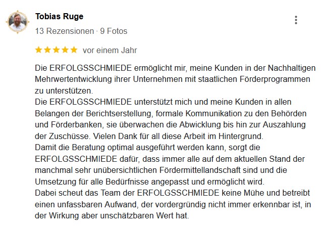Rezension Ruge
